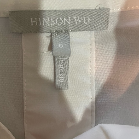 Hinson Wu Aileen Stand Collar Short Sleeve Top - Picture 11 of 14